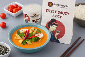 Veg Thai Red Curry  (Serves 2)