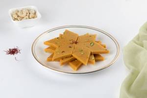 Kesar Kaju Katli