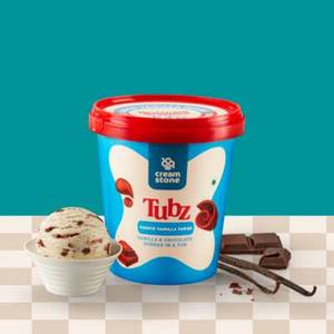 Choco Vanilla Fudge Tub 600 Ml