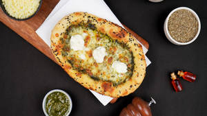 Sourdough Palak Pesto Nanza