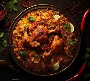 Kabab biriyani (2pcs)