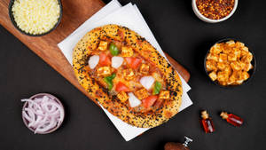 Sourdough Tandoori Paneer Nanza