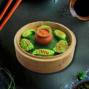 Veg Haryali Momo (5Pcs)