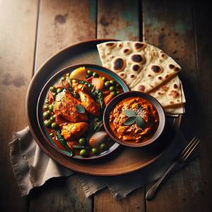 Chicken Suka + 2 Chapati