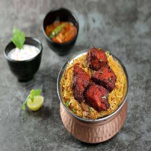 Plain Biryani + Chicken 65                    