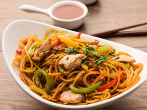 Chicken noodles