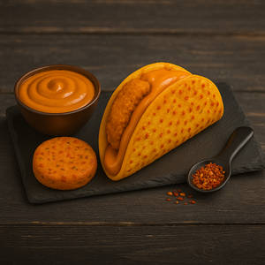 Crispy Alow Tikki Taco