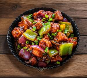 Chicken chili boneless gravy