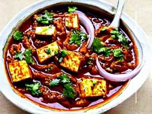 Paneer Chilli Garlic Sauce