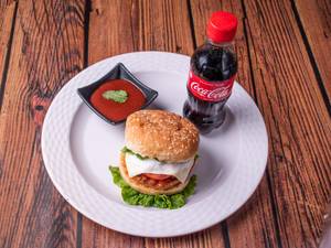 Mexican Style Burger+Coke