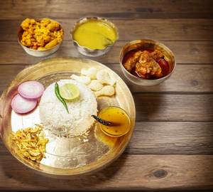 Chicken thali [2 pieces]