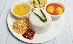 Egg thali