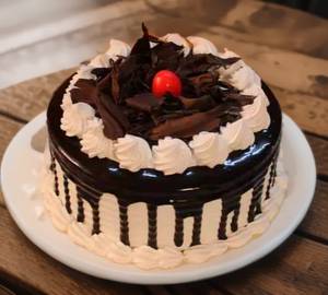 Black forest garnish cake [500gms]