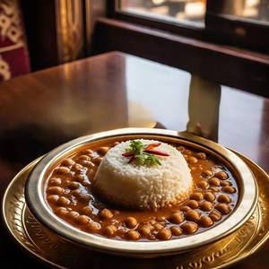 Chole with rice combo