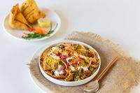 Dahi Samosa Chat