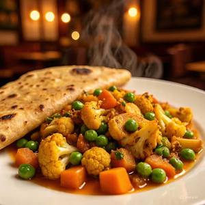 Mix Veg + 4 Tawa Roti