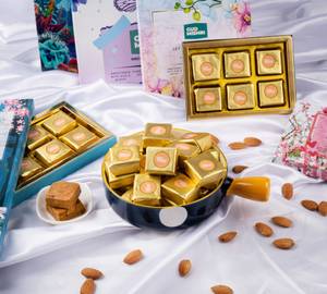 Chana Badam Mishri Burfi