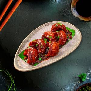 Chicken Shanghai Gravy Momo(5 Pcs)