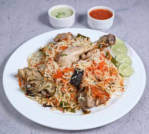 Muradabadi chicken biryani