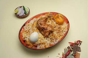 Haji Saheber Kolkata Chicken Biryani (single Portion)