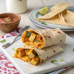 Paneer Tikka Cheese Roll