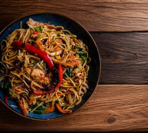 Chicken noodles