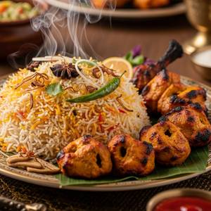 Full Kushka + 100grm Kabab