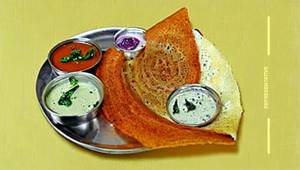 Cheese Rava Sada Dosa