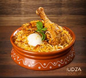Chicken Biryani (With 3 Piece and raita)