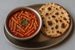 1 Sev Bhaji + 2 Plain Chappati                  