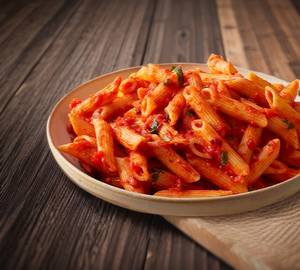 Red sous space pasta