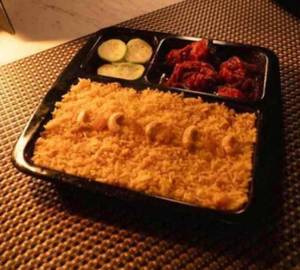 Polao with chicken kosha [2 pieces]