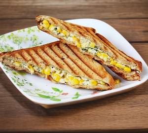 Cheese corn sandwich