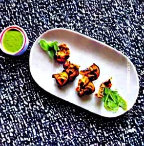 Mushroom Kalimary Tikka