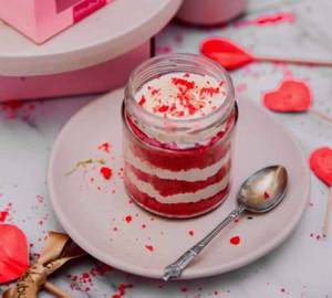 Red Velvet Jar Cake