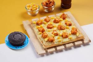 Paneer & Corn Pizza and Chocolava Combo