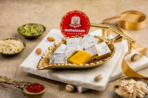 Kaju Kesar Burfi