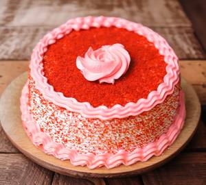 Fresh Cream Red Velvet Cake (500gm)