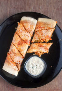 Jain Vegetable Spring Dosa