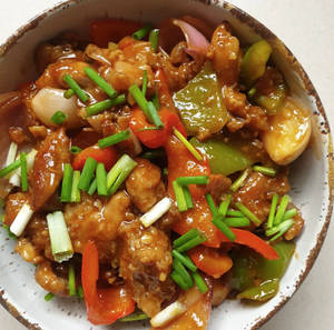 Sweet-n-sour Paneer