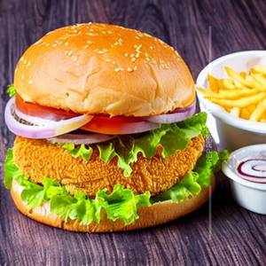 Chicken Burger-Cheese