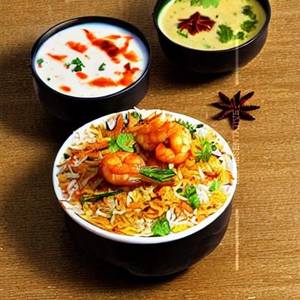 Prawns Biryani