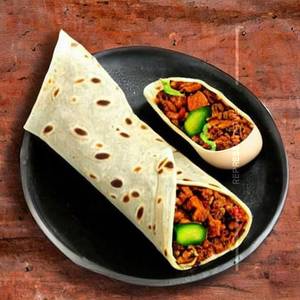 Soya Keema Wrap