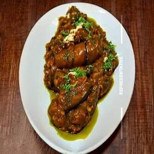 Stuffed Auberginal Eggplant 