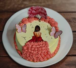 Eggless Special Pineapple Delight Cake (500 Grams)