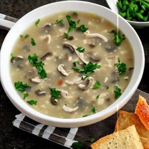 Healthy Chicken Mushroom Soup
