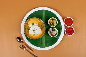 Sambar Idly[4 pcs bowl]