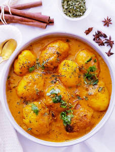 Punjabi Dum Aloo (yellow)