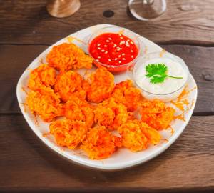 Crispy prawns popcorn