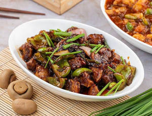 Chilli Mushroom Dry